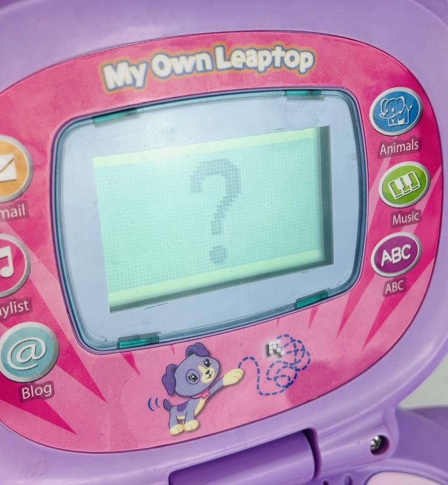 Leapfrog My Own LeapTop Learning Interactive Laptop Purple TESTED