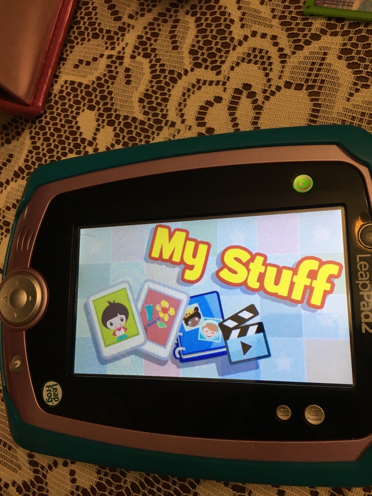 Leapfrog Leappad2 learning System w 7 games & Case Tested