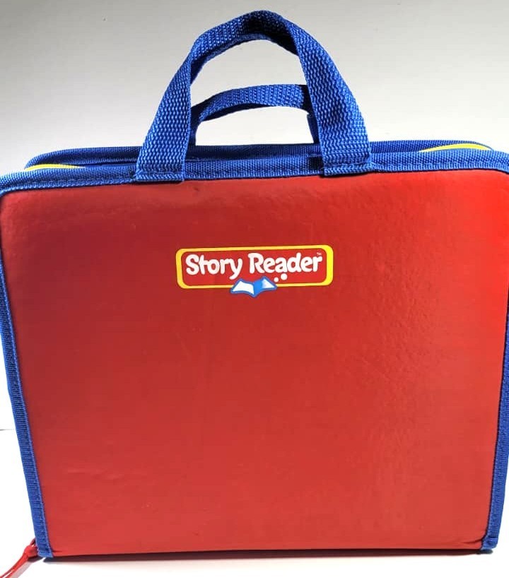 Story Reader Audio System -Disney Bundle: 9 Books/6 Cartridges/Carry Case/Tested