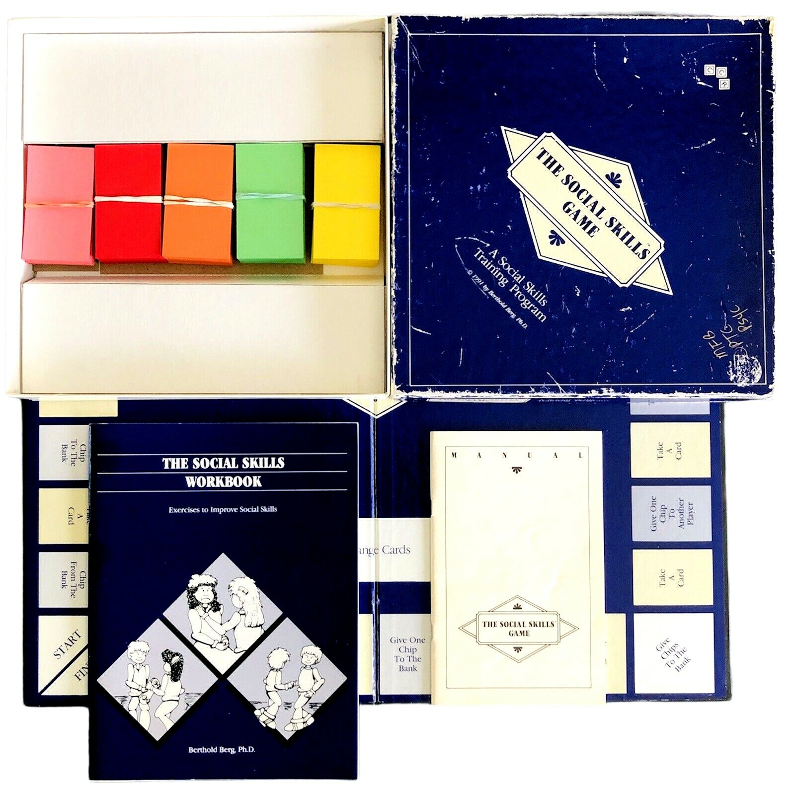 Social Skills Board Game Therapy Training Program 1991 Counseling Youth Kids
