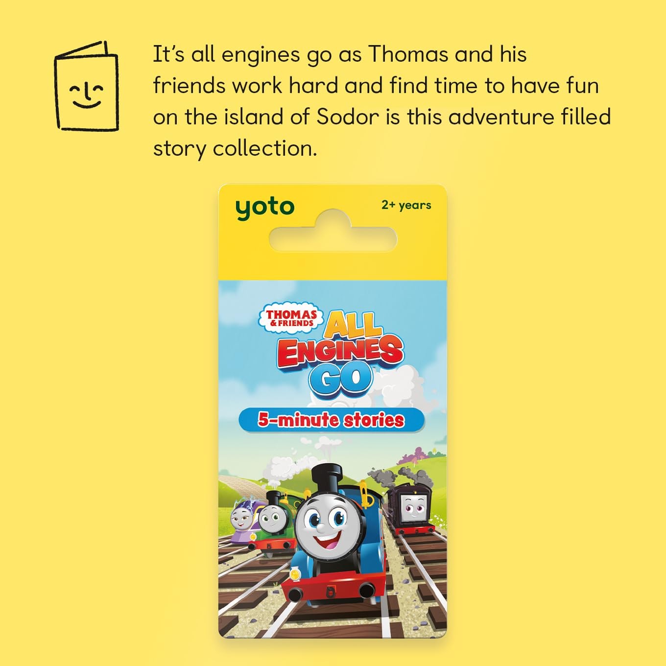 All Engines Go Yoto Kids Audio Card Thomas & Friends Compatible Player Toy