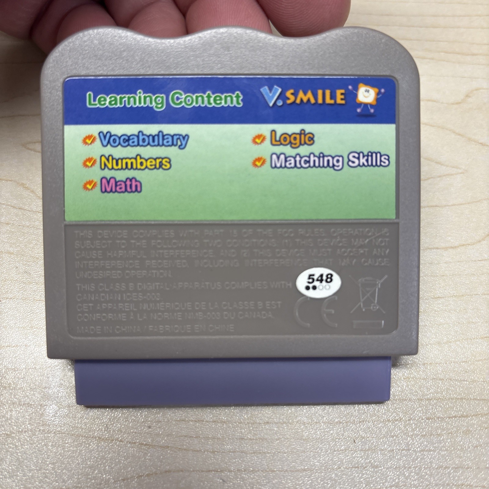 Lot of 4 VTech V.Smile Learning Game Cartridges: Scooby Spiderman Shrek Alphab