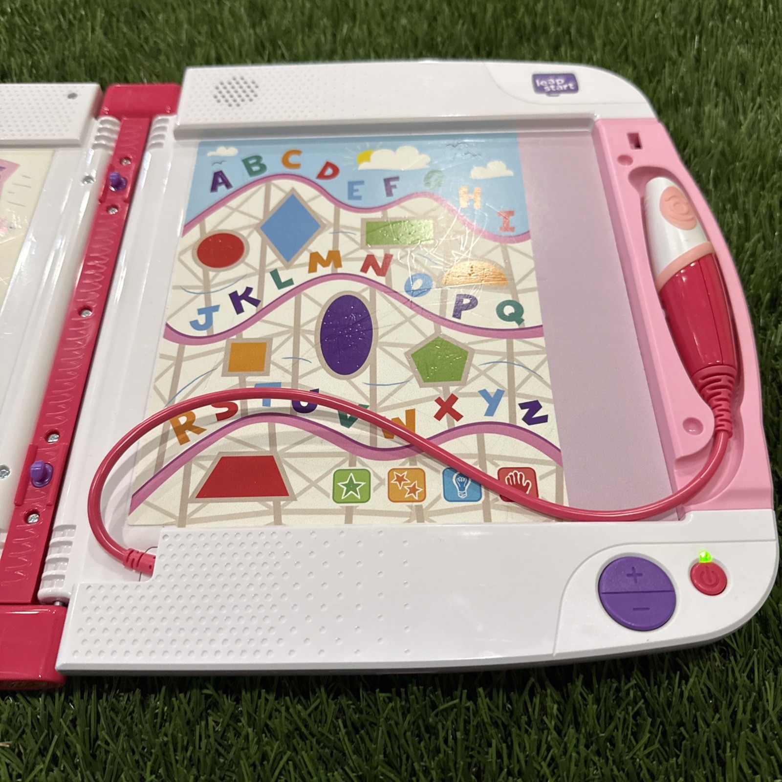 LeapFrog Leap Start Pink/Purple/White Learning System | Tested/Reset