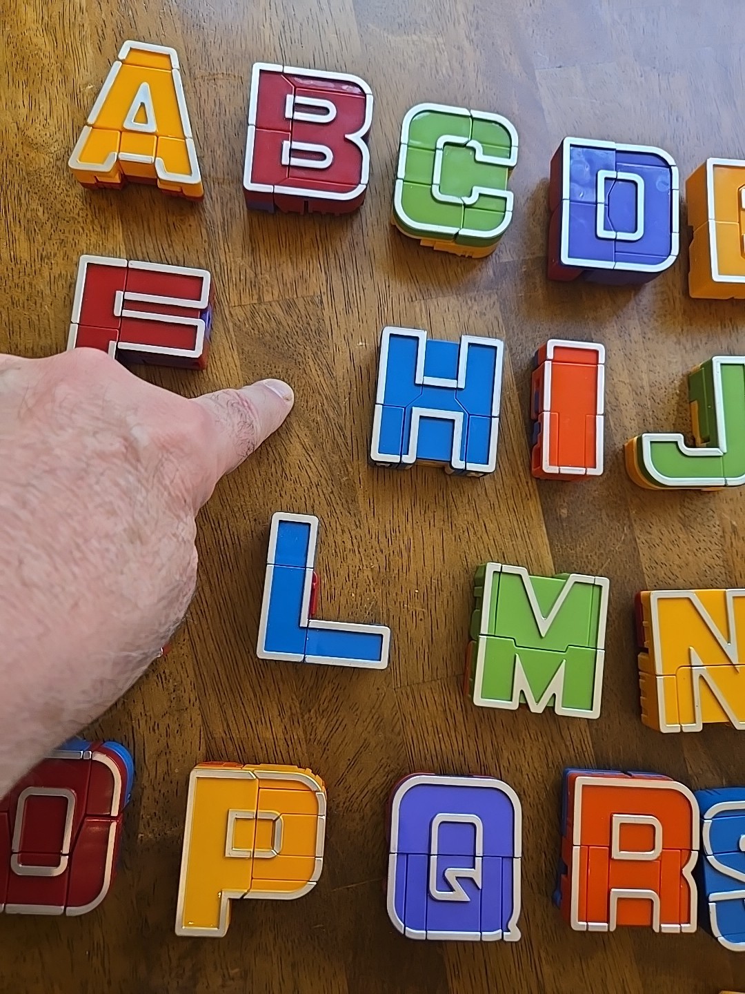 JOYIN Alphabet Robots Toys for Kids, Learning Toys, Alphabots, Missing Letter G