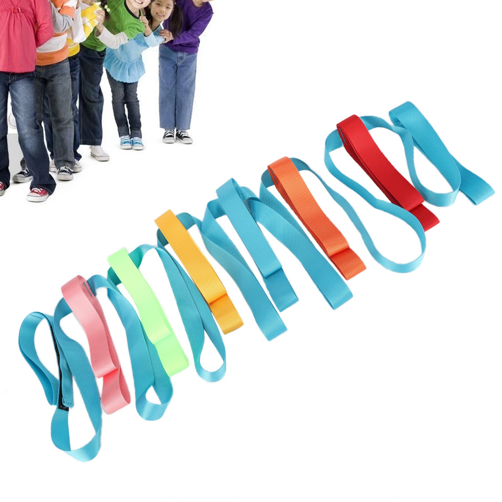 Kids Walking Rope AntiLost Colorful Handles Children Safety Line Rope For Presch