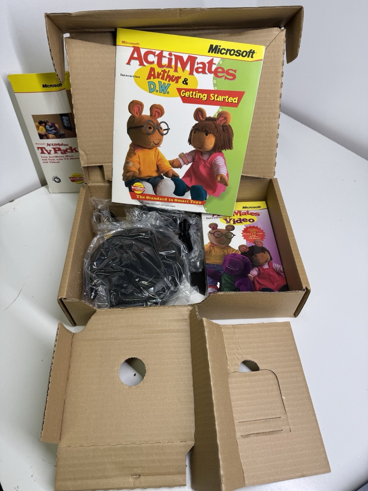 Microsoft ActiMates TV Pack 1998 Barney Arthur PBS Compatible NEW Sealed Rare