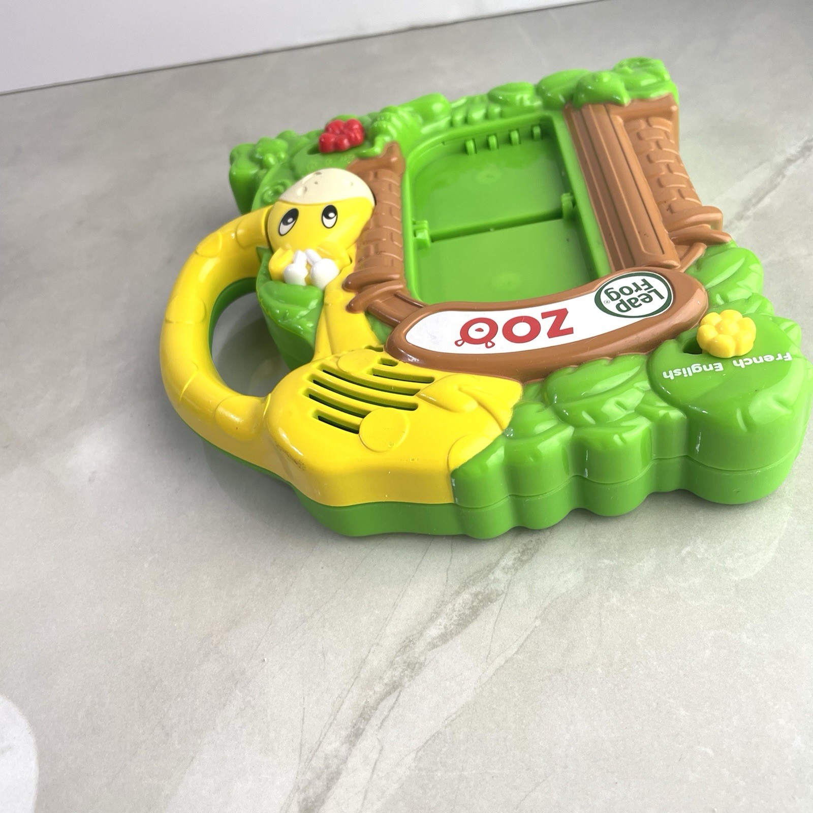 Leap Frog Zoo Animals Fridge Magnets Sound Complete French English Tested RARE