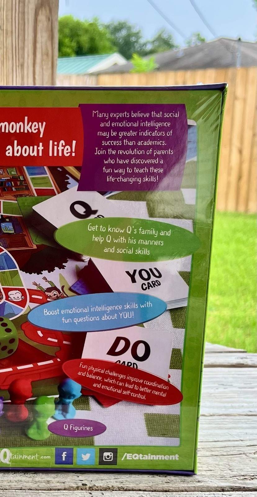 EQtainment Q’s Race To The Top Social Skills Board Game Ages 3 and older.