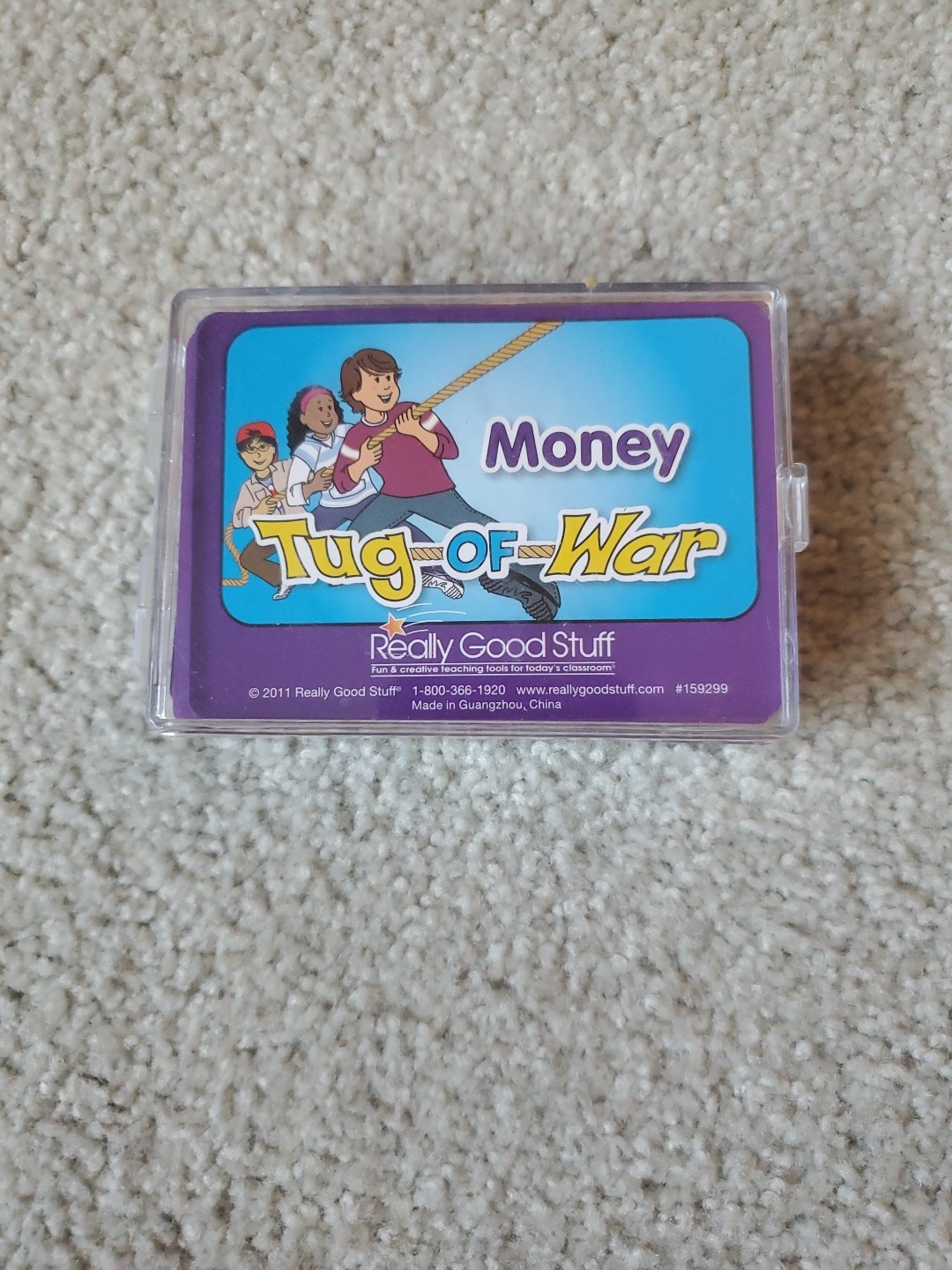 Really Good Stuff Money Tug Of War Game Educational Math Resources Lakeshore