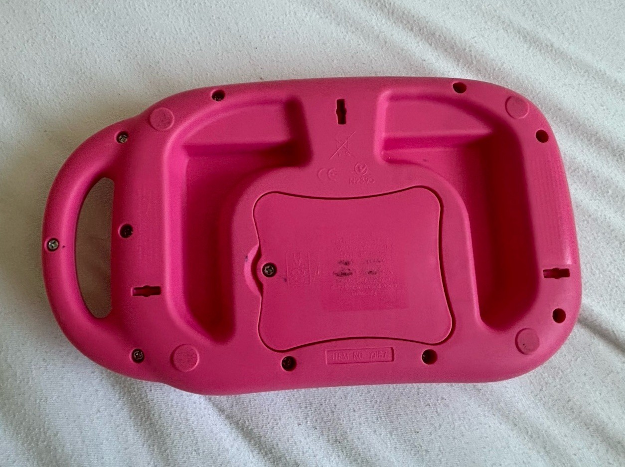 LeapFrog My Own Leaptop Laptop Tablet Computer For Kids Pink Tested Works