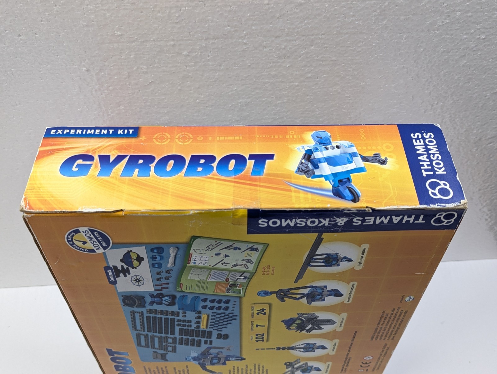 Brand Gyrobot Science Experiment Kit Thames & Kosmos Build 7 Gyroscopic Machines