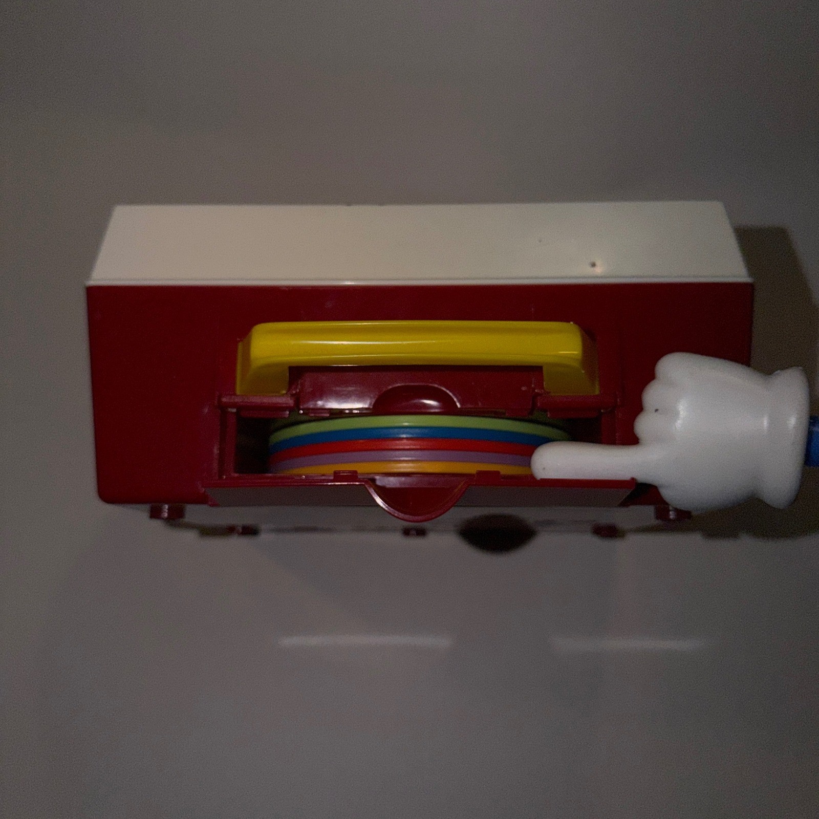 Fisher Price Music Box Record Player Unisex OS Red Excellent Retro Toy 1697