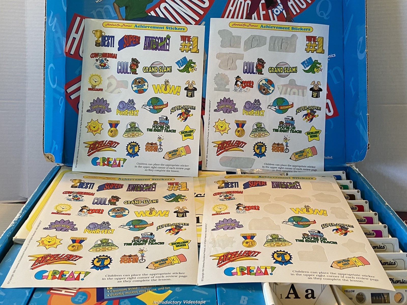READ VNTG NEW OPEN 1995 HookedonPhonics Reading Skills With Phonics BackToBasics