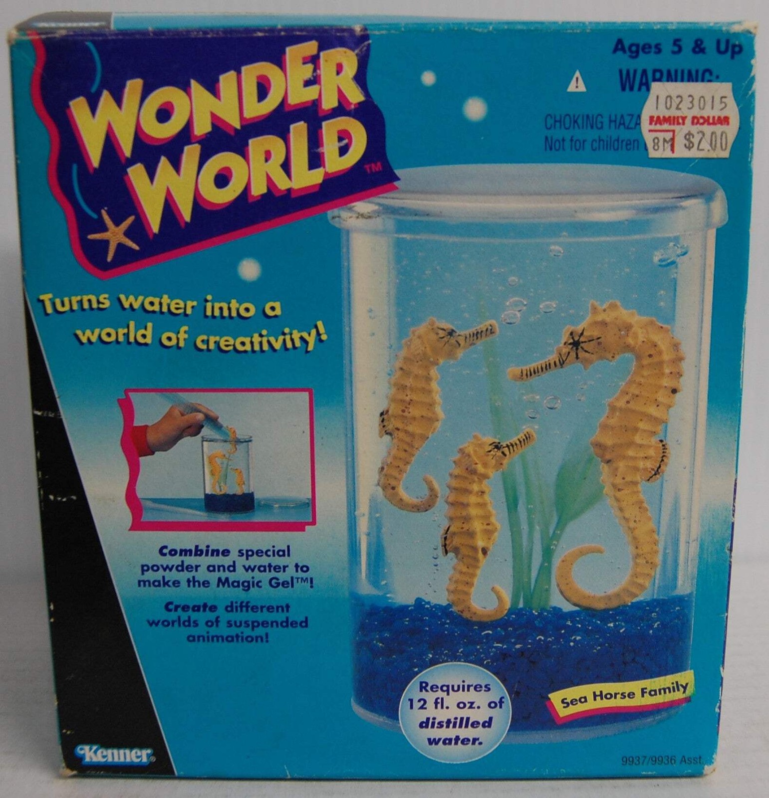 Kenner 1995 Wonder World – Sea Horse Family – Complete