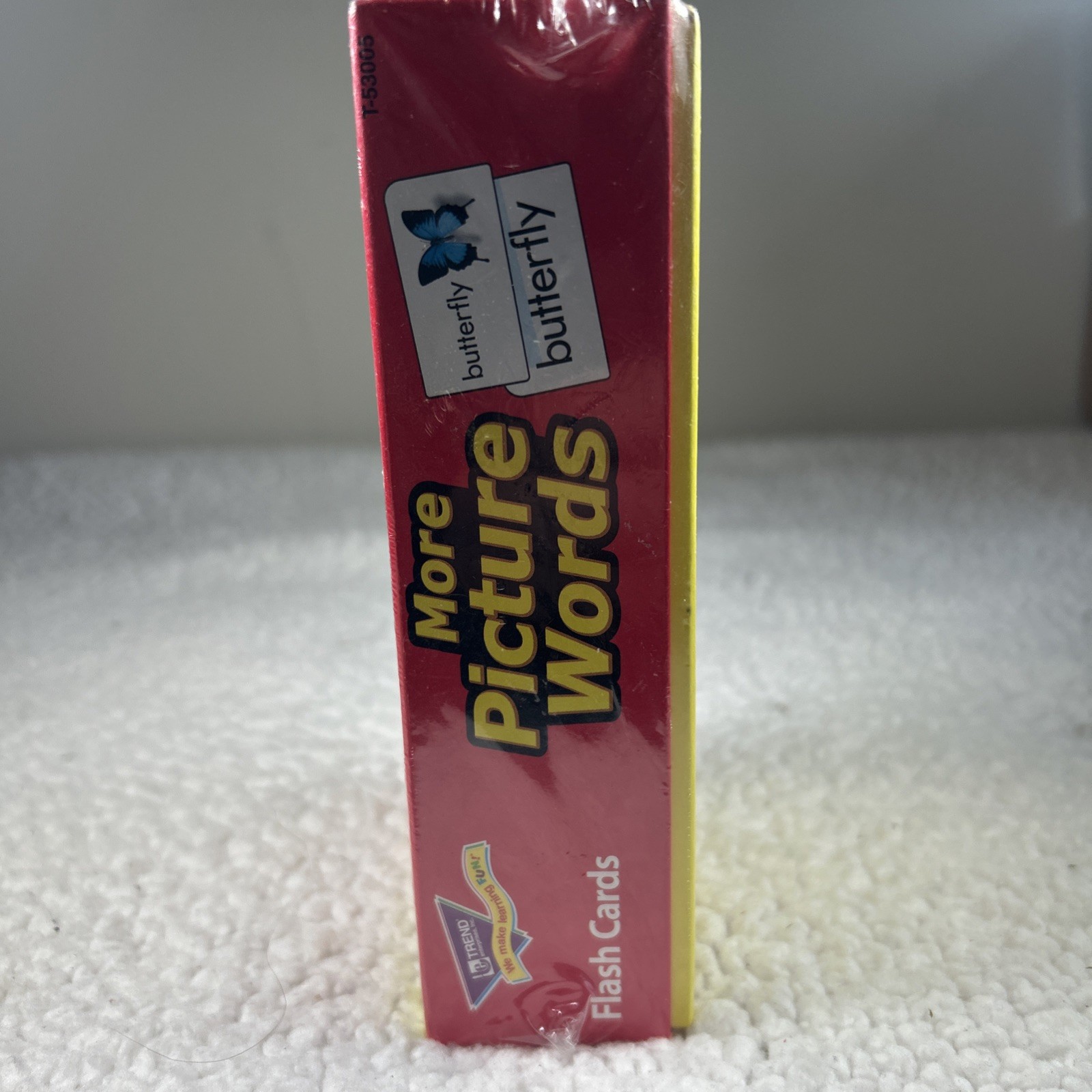 Trend Enterprises: More Picture Words Skill Drill Flash Cards 96 Cards Included
