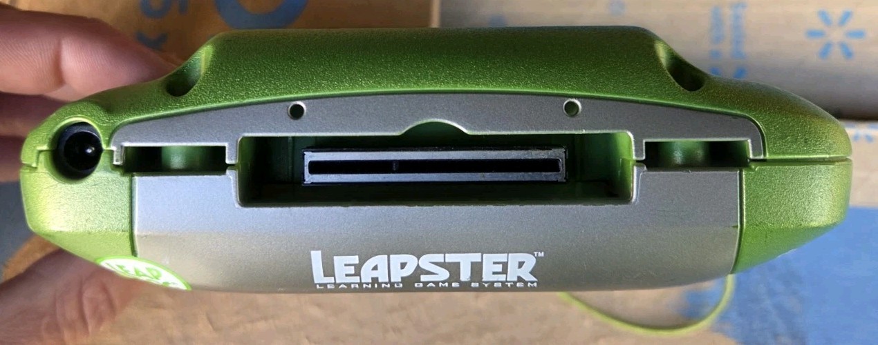 LeapFrog Leapster Learning Game System Green with Stylis