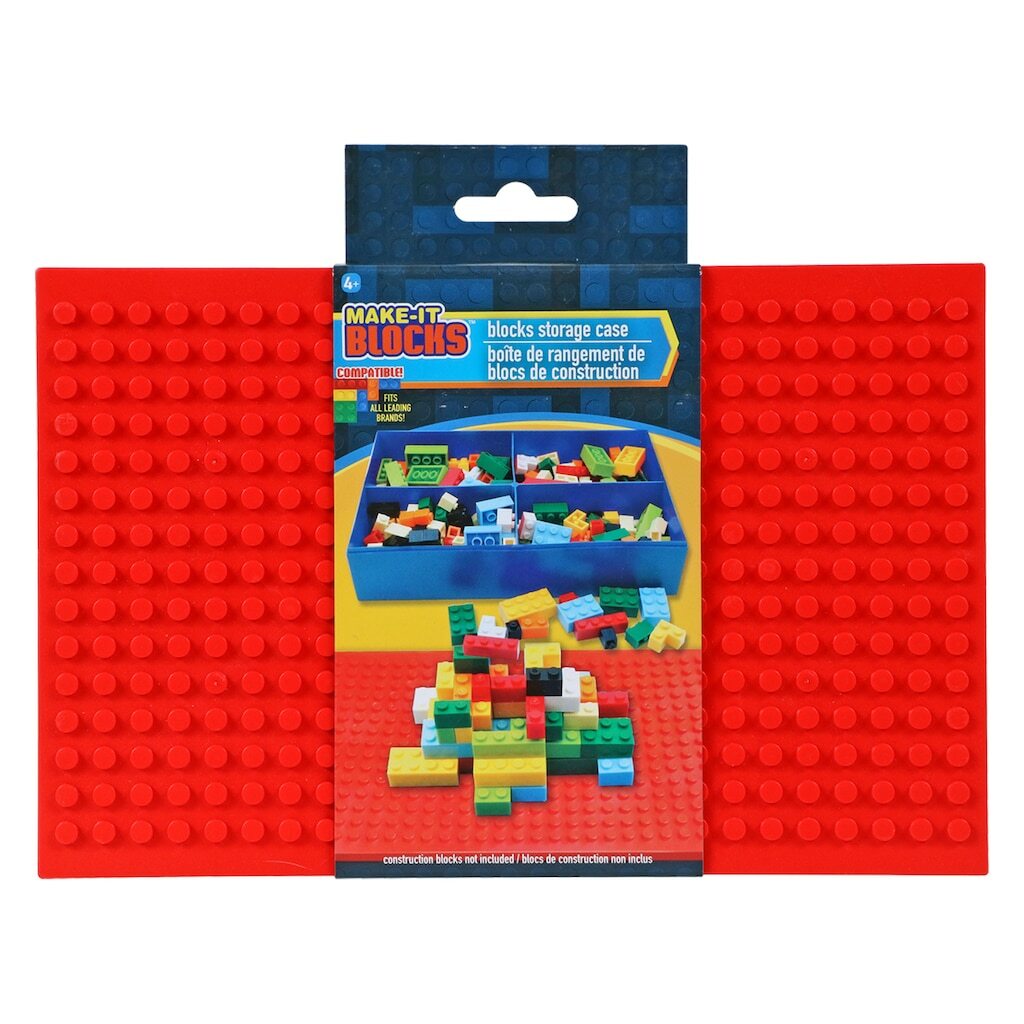 Make-It Blocks Compartmentalized Storage Cases; Compatible w/ All Leading Brands