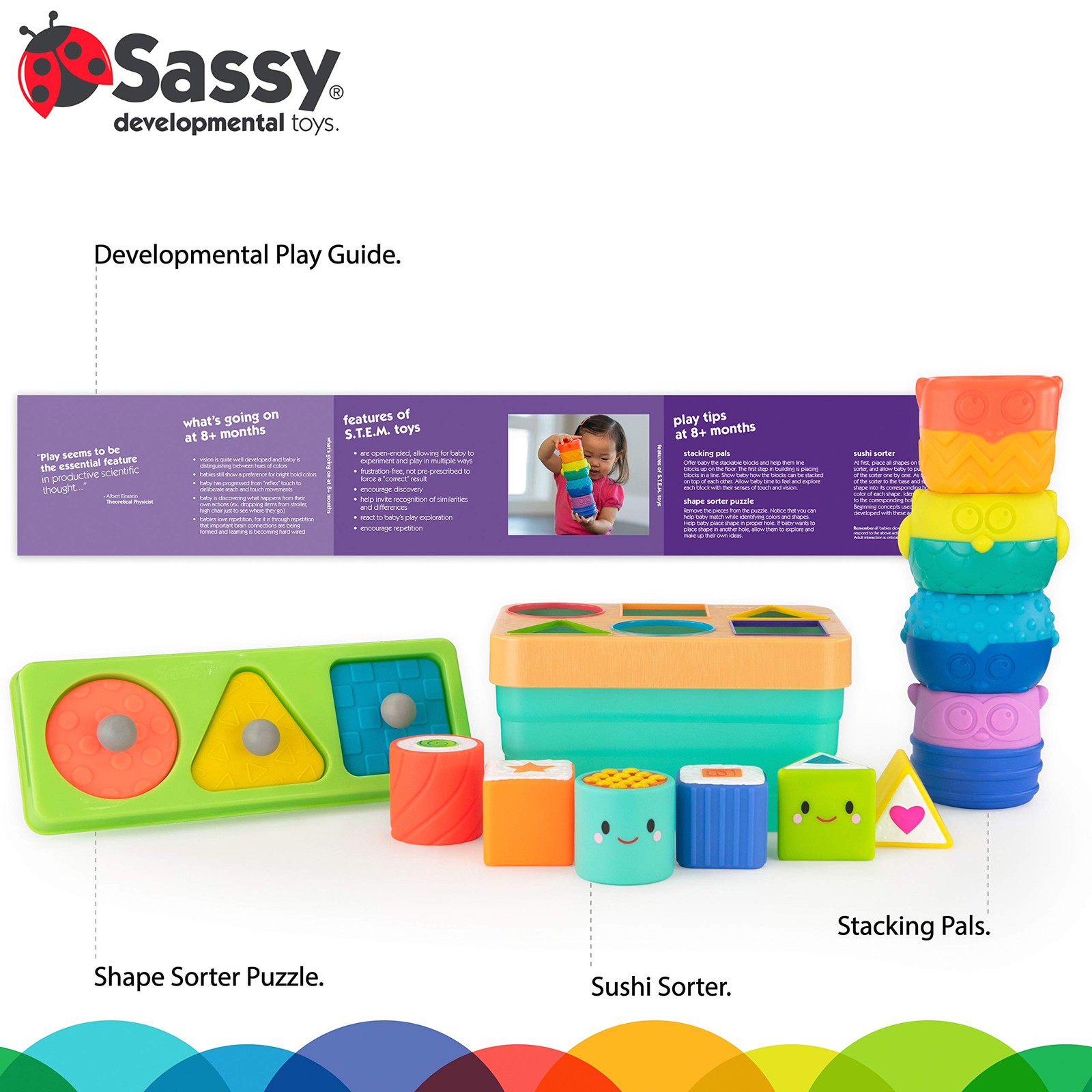 Sassy Stem Baby Box – 8+ Months