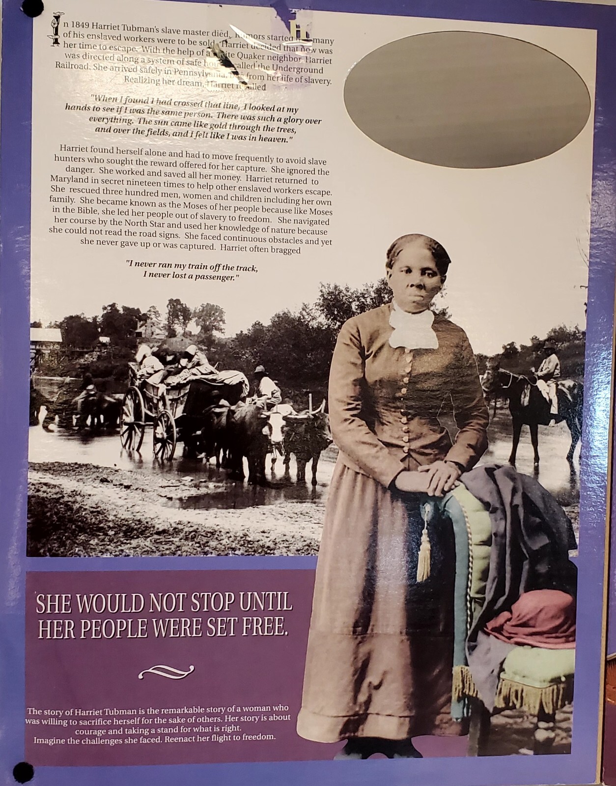 The Story of Harriet Tubman – Adventures in Learning