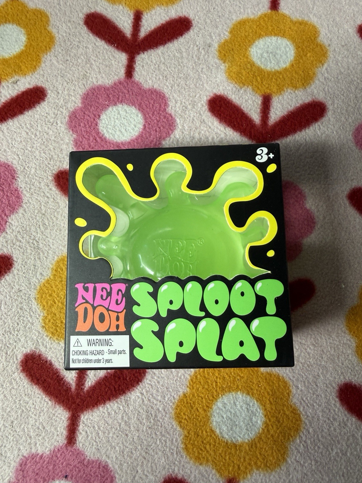 Green NeeDoh 💚 SPLOOT SPLAT Nee Doh Splatter Fidget Squishy 🚚Free Delivery