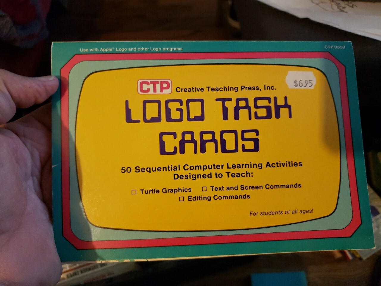 Ctp Creative Teaching Press Logo Task Cards 1985