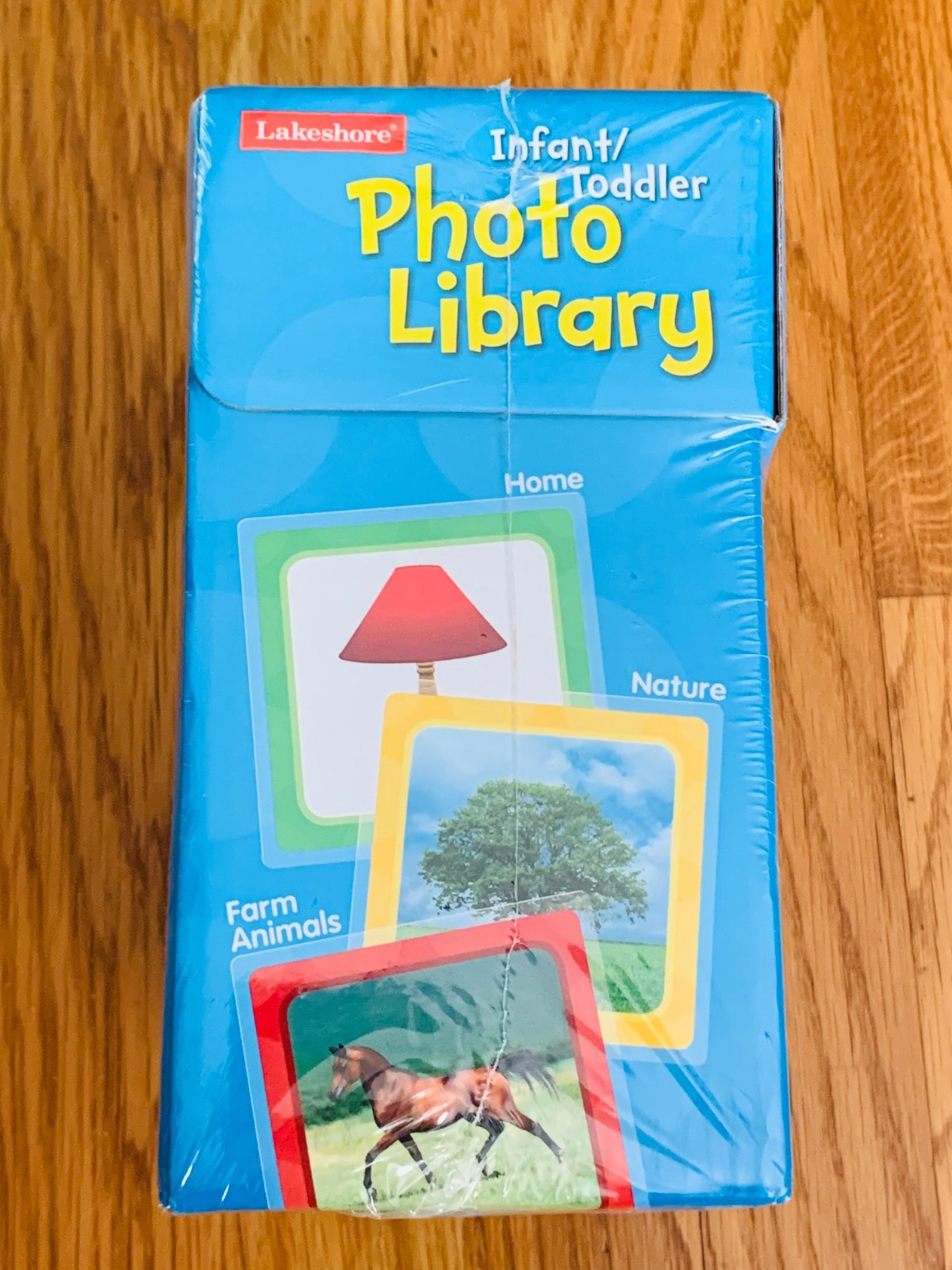 Lakeshore Infant/Toddler Photo Library – 50 Laminated Photo Cards – New