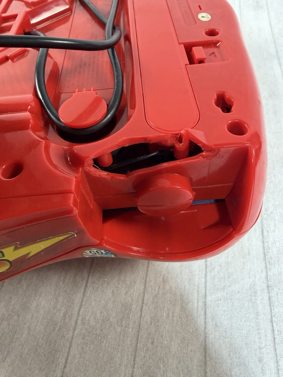Disney Pixar Cars Lightning McQueen V-Tech Learning Laptop Tested Working *VIDEO