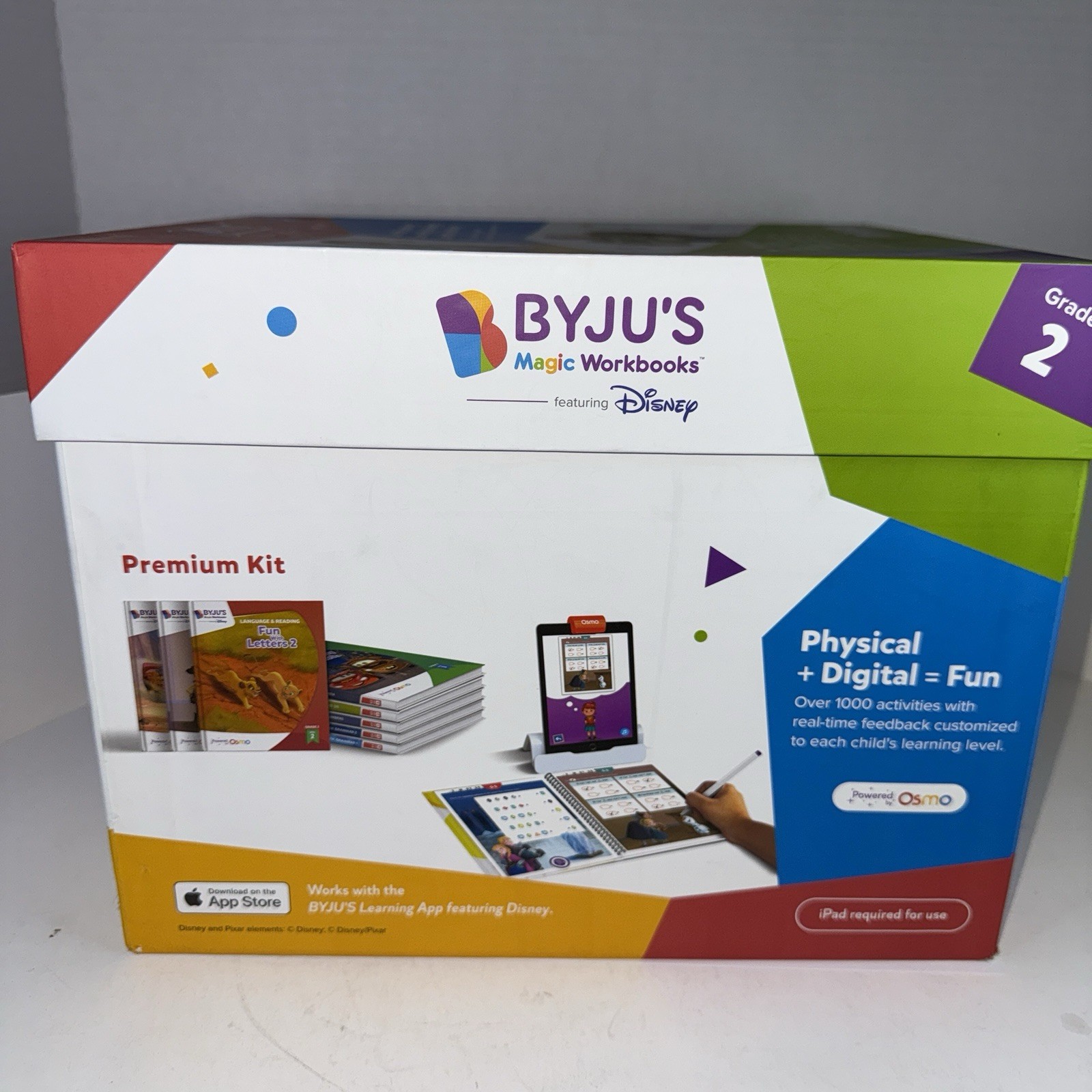 BYJU’s Magic Workbooks 2nd Grade Premium Edition Disney Pixar Homeschool