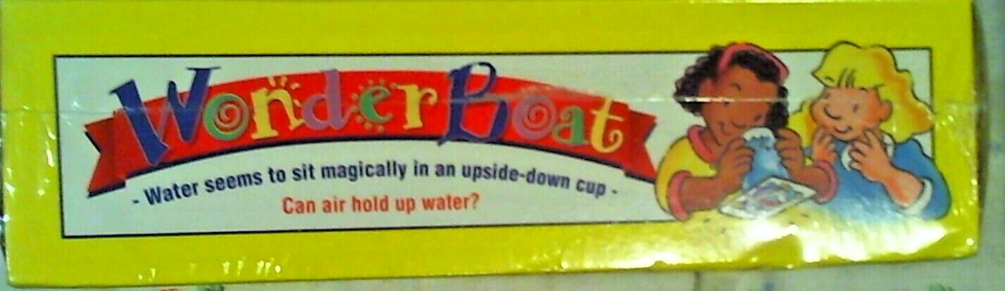 WONDER BOAT Science & Activity Kit – Ages 4 and Up – NEW & SEALED