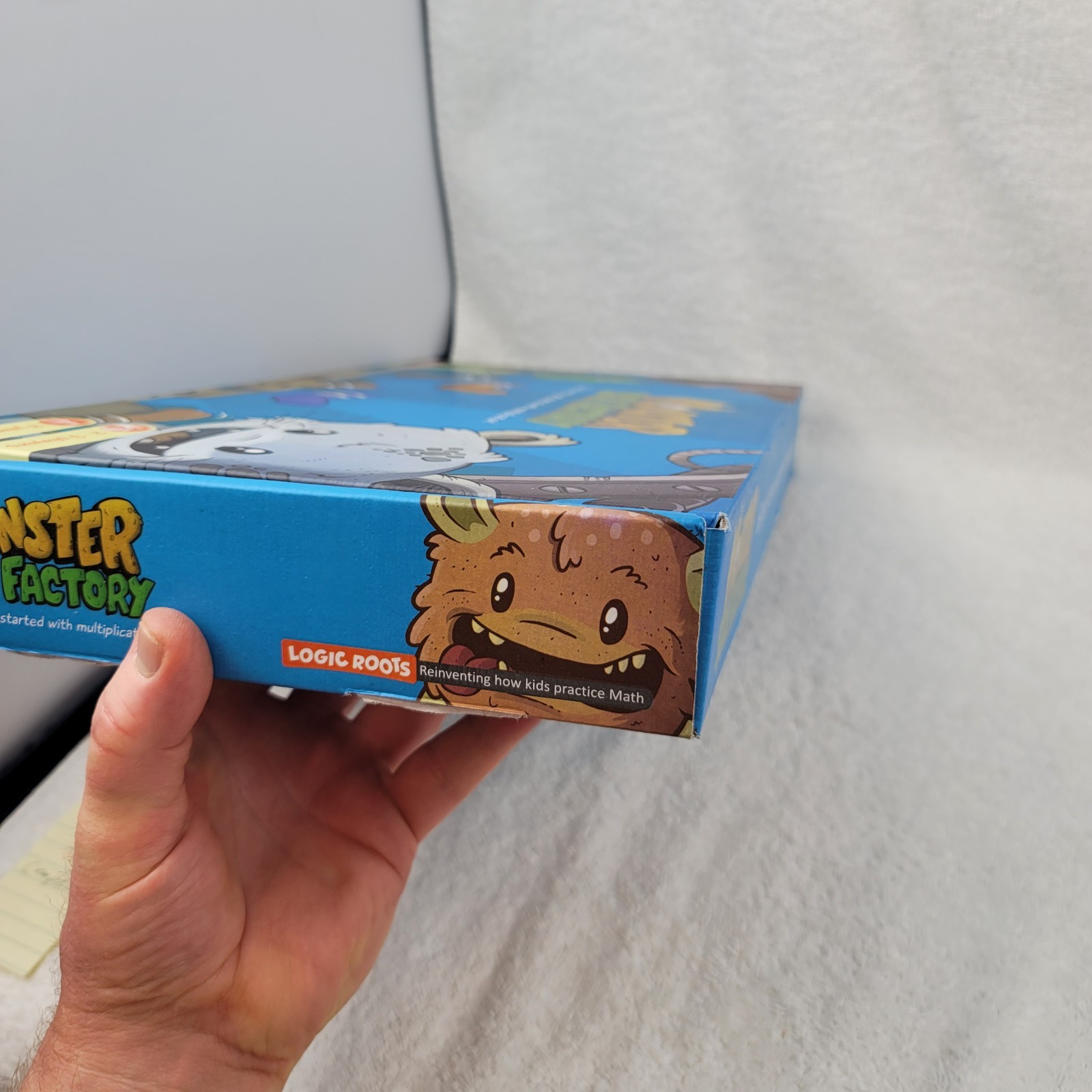 Monster Sock Factory Logic Roots Multiplication Learning Math Game Used Complete