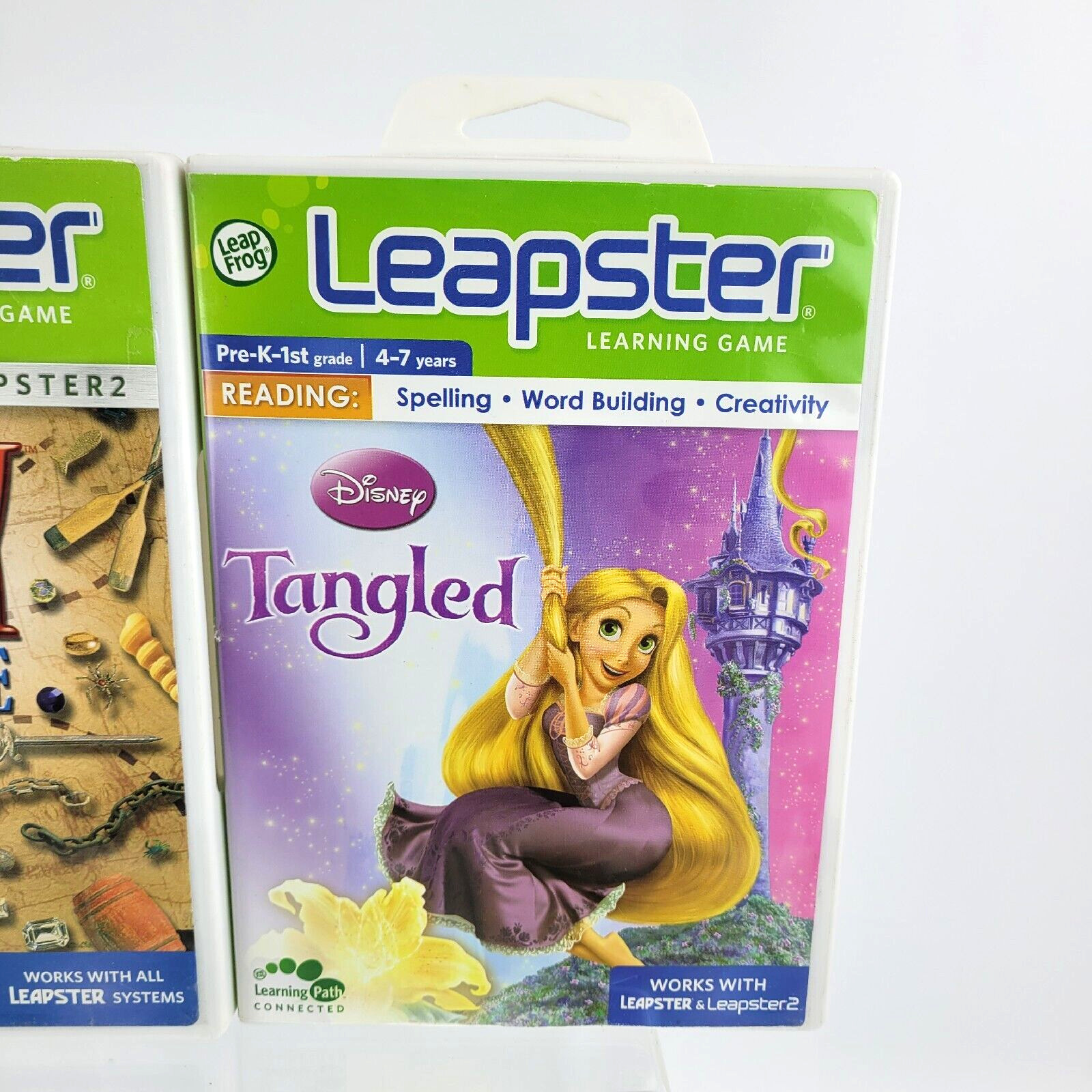 Lot of (10) Leapster Learning Games Cartridges & Cases Fun Educational Games