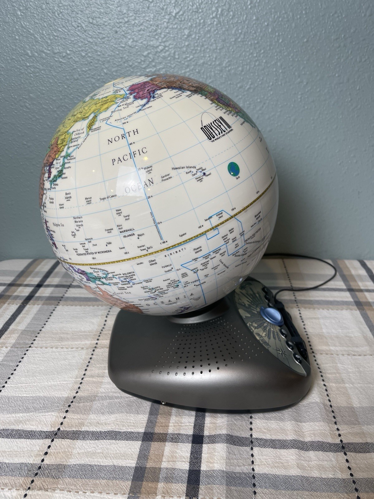 LeapFrog Odyssey III Interactive Talking Globe Atlasphere 40001 Tested Works