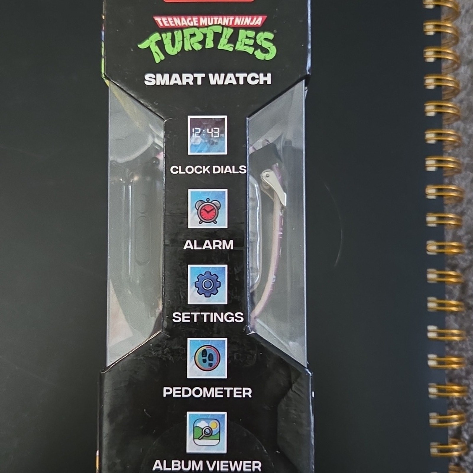 TMNT Kids Smartwatch Touchscreen Camera Games Ninja Turtles New Gift One size