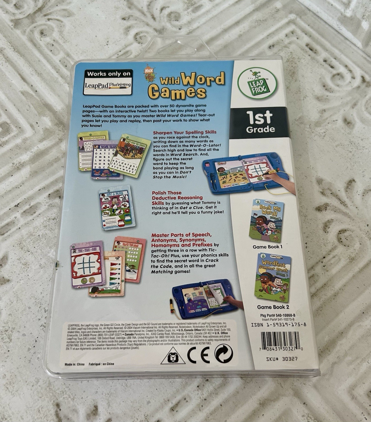 NEW Lot of 4 LeapFrog LeapPad Interactive Books Cartridges and Cards
