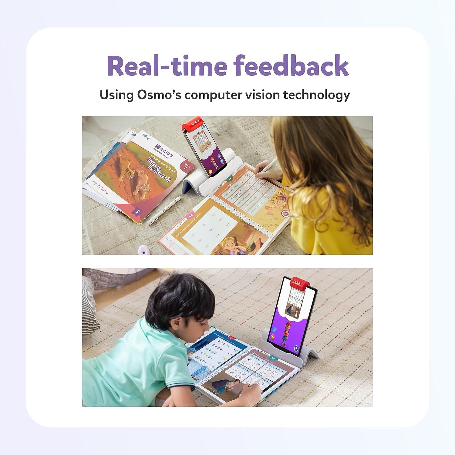 BYJU’S Learning Kit: Disney,Kindergarten Premium Edition (App +10 Workbooks( 4-6