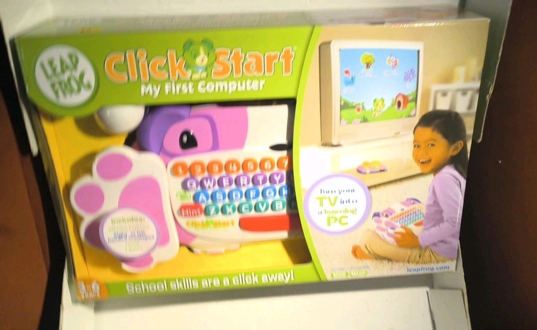 LeapFrog Clickstart My First Computer Wireless Keyboard NEW & SEALED Educational