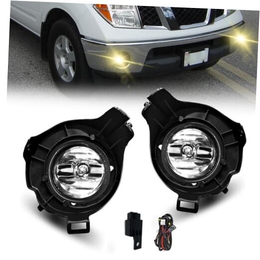 2Pcs Fog Lights Assembly Compatible With 2005-2009 Frontier 2005-2012
