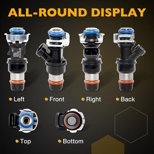 Fuel Injector 2 Holes 8Pcs | 4.8L 5.3L 6.0L Engine | for 2001-2007 Chevy