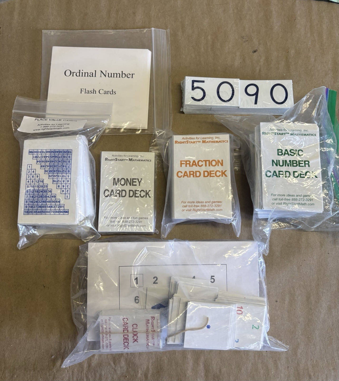 Right Start Mathematics Manipulative Lot, Unused Condition HOMESCHOOL STEM
