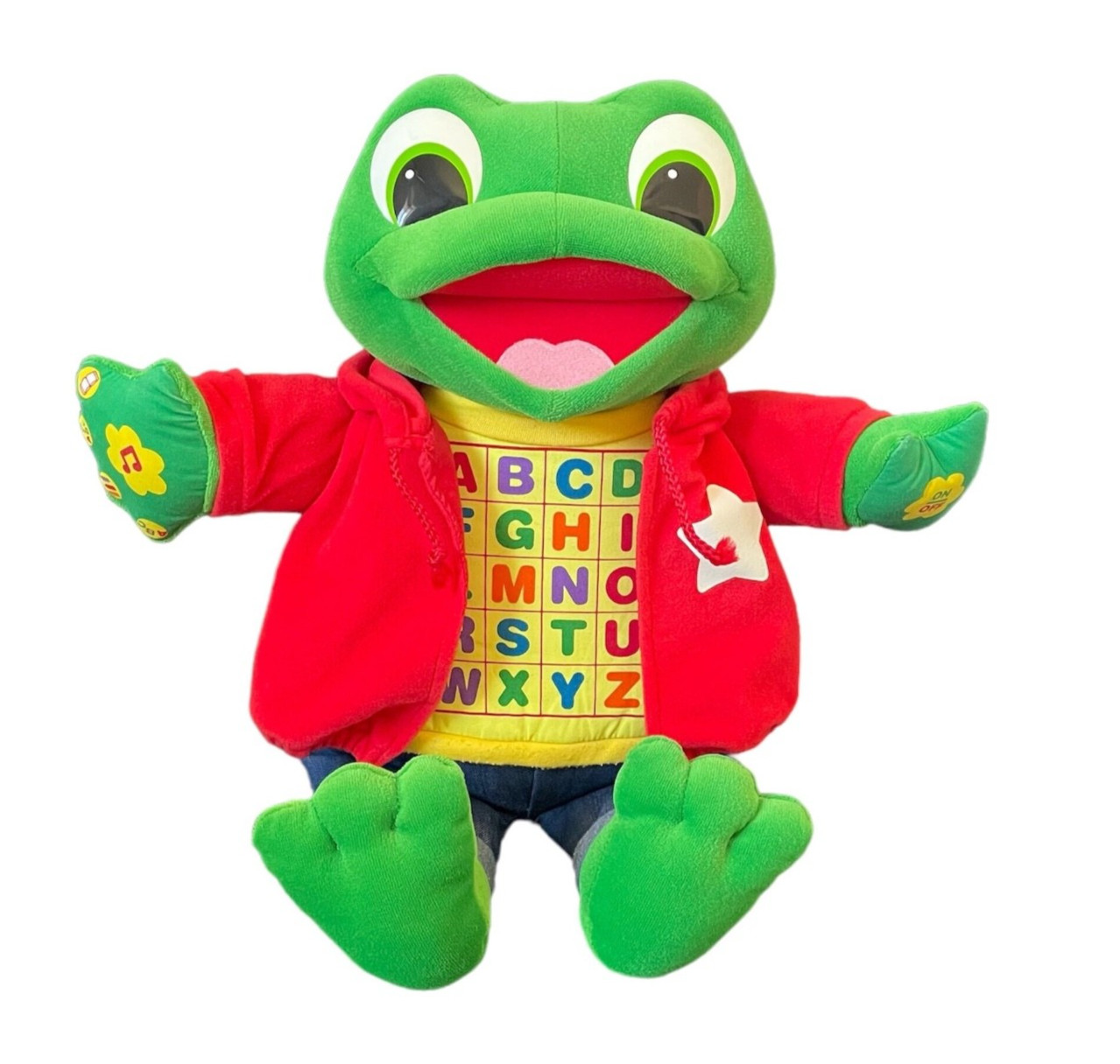 VTG Read Sing Little Leap Frog Interactive Plush, AS IS -Button Issue (NO Tariff