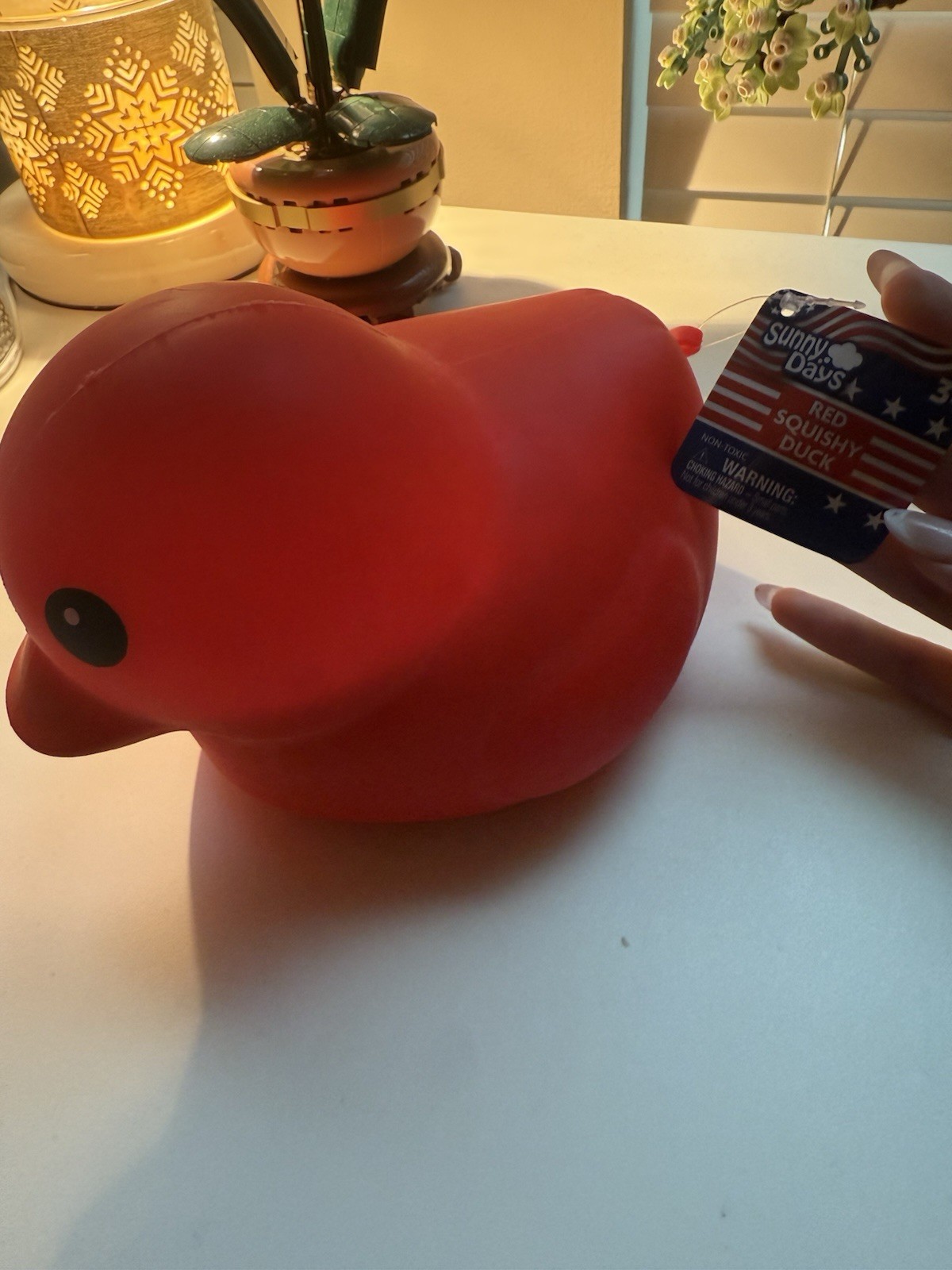 RARE x5 Sunnyday Squeeezy LOT Squishy- Cherry, Corn, Duck, Hot Dog, Strawberry