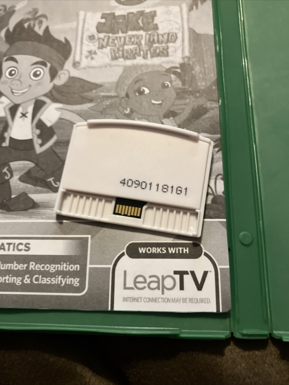 Leap Frog Learning Library Leap TV Jake And The Never Land Pirates Video Gaming