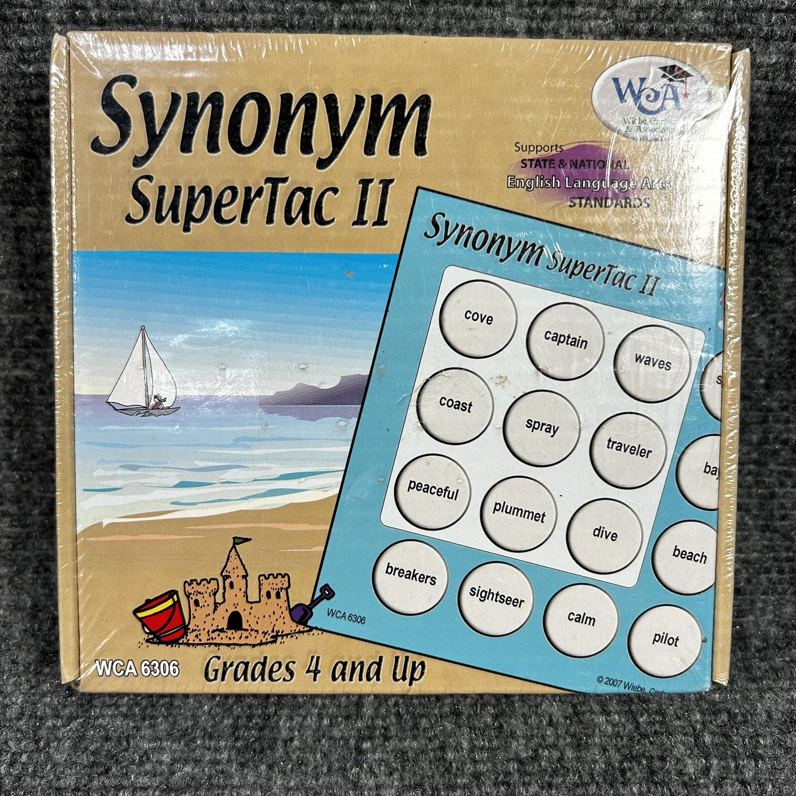 Synonym Super Tac II 2 Wiebe, Carlson & Associates Grades 4 And Up WCA6306 Game