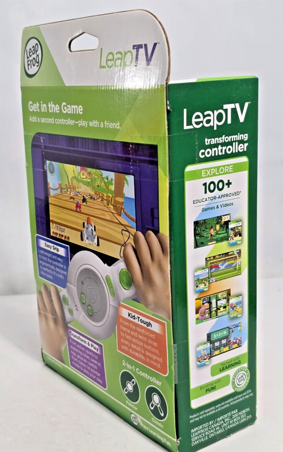 VTG LeapFrog LeapTV 2-in-1 Transforming Controller #31704 NEW Open Box Package