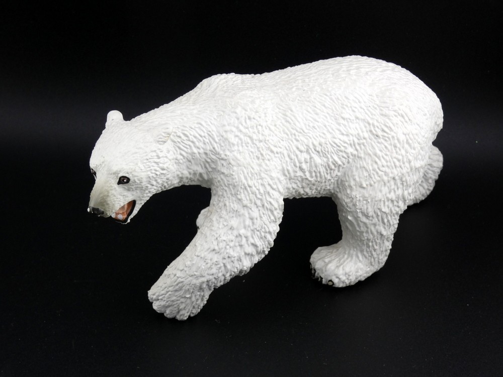 Vintage The Vanishing Wild Collection Polar Bear Set 1990 Safari Ltd