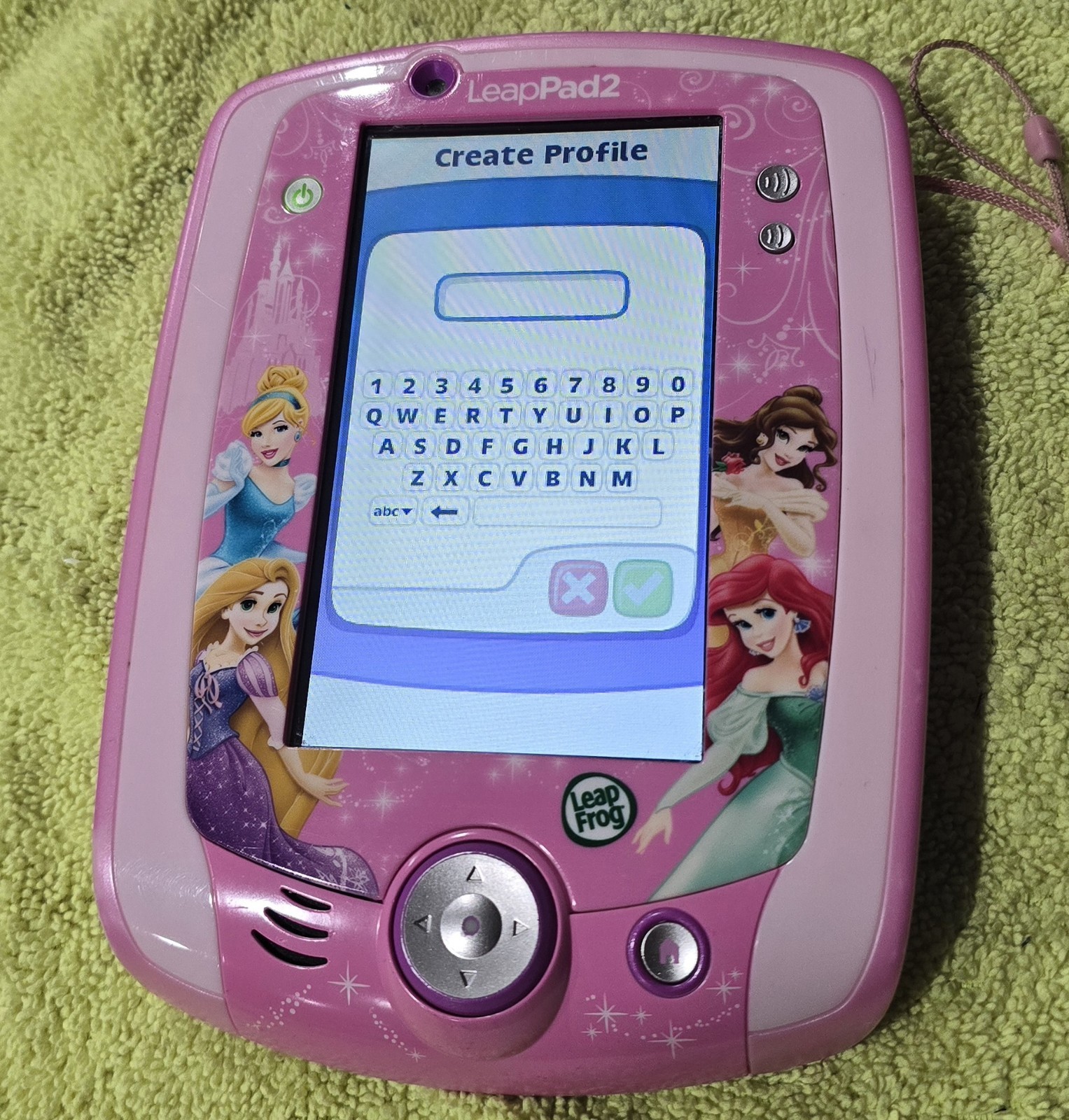 Disney Princess Leap Frog Leapfrog Leap Pad LeapPad 2 with Barbie case!