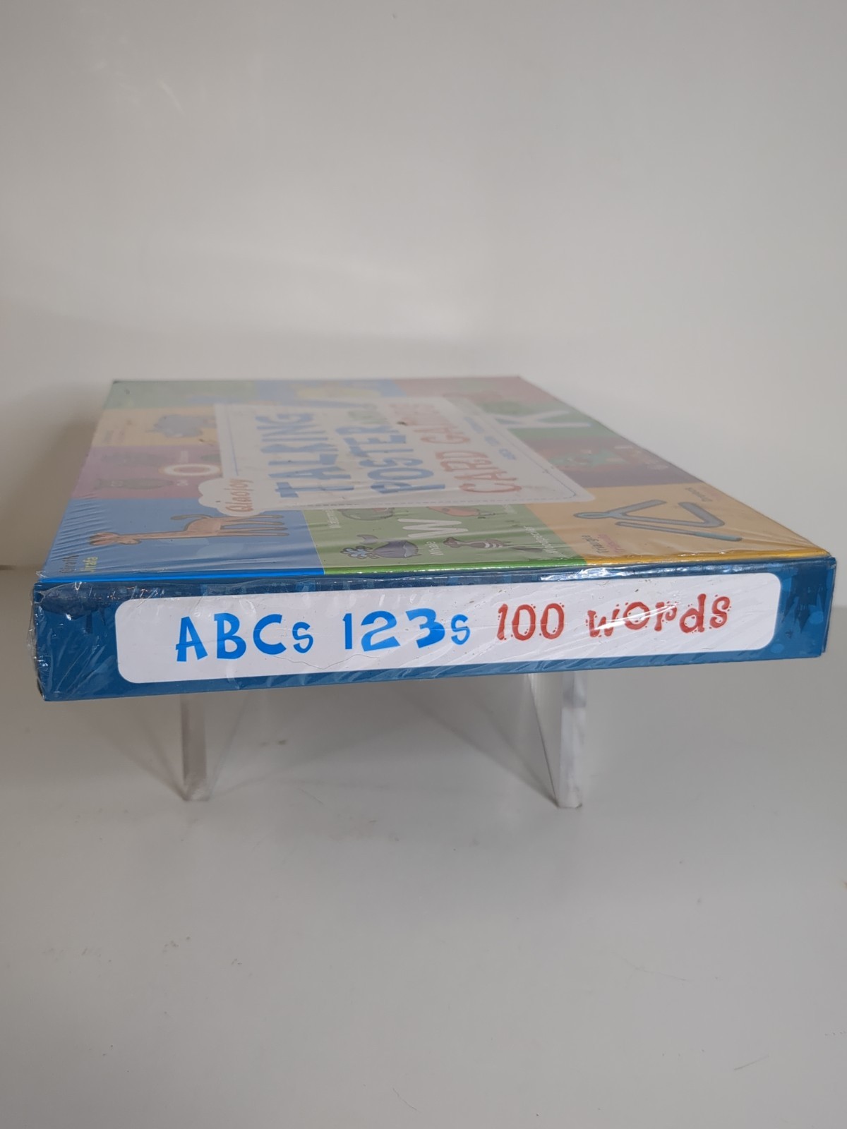 Qiaojoy Bilingual Interactive Talking Poster Card Games ABCs 123s 100 Words New