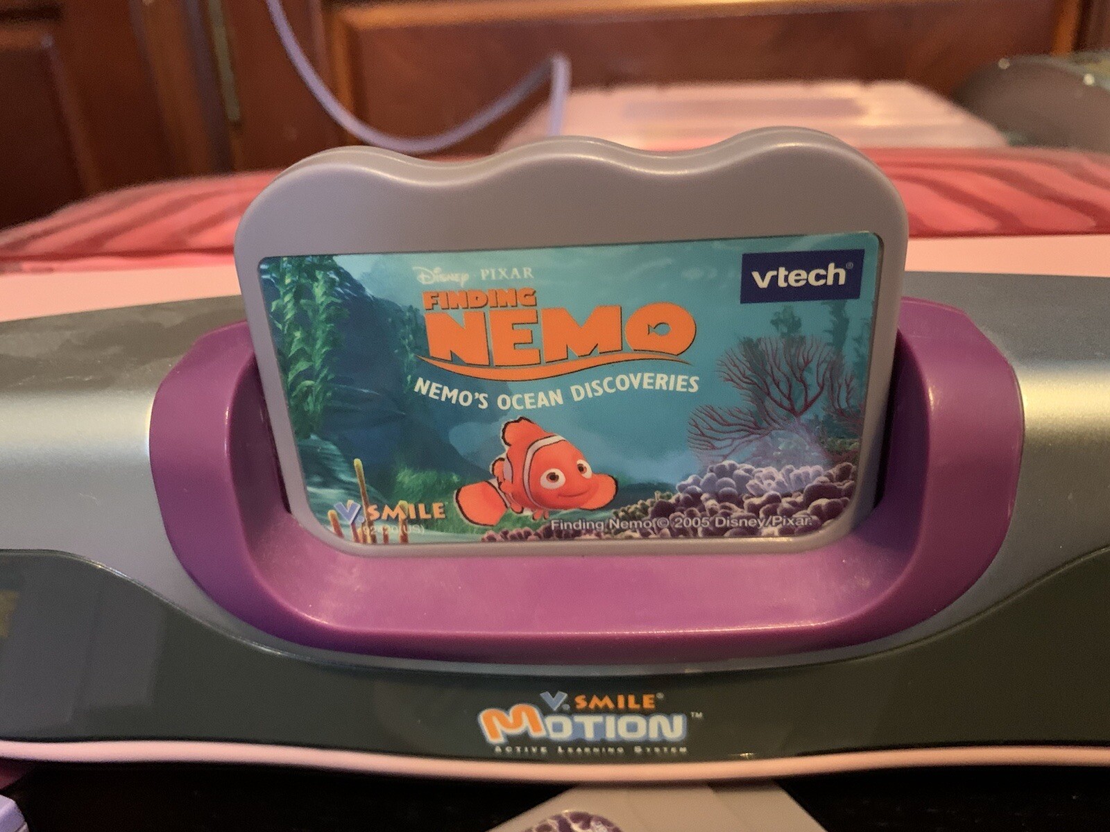 VTech VSmile Disney Finding Nemo Ocean Discoveries Learning Game Tested Working!