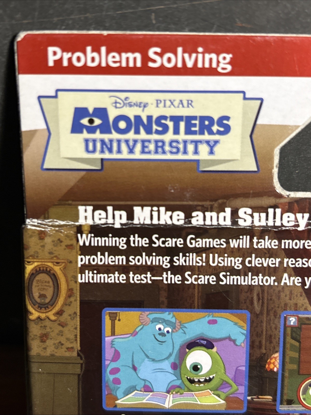 LeapFrog Explorer Monsters University Problem Solving Games Logic Memory