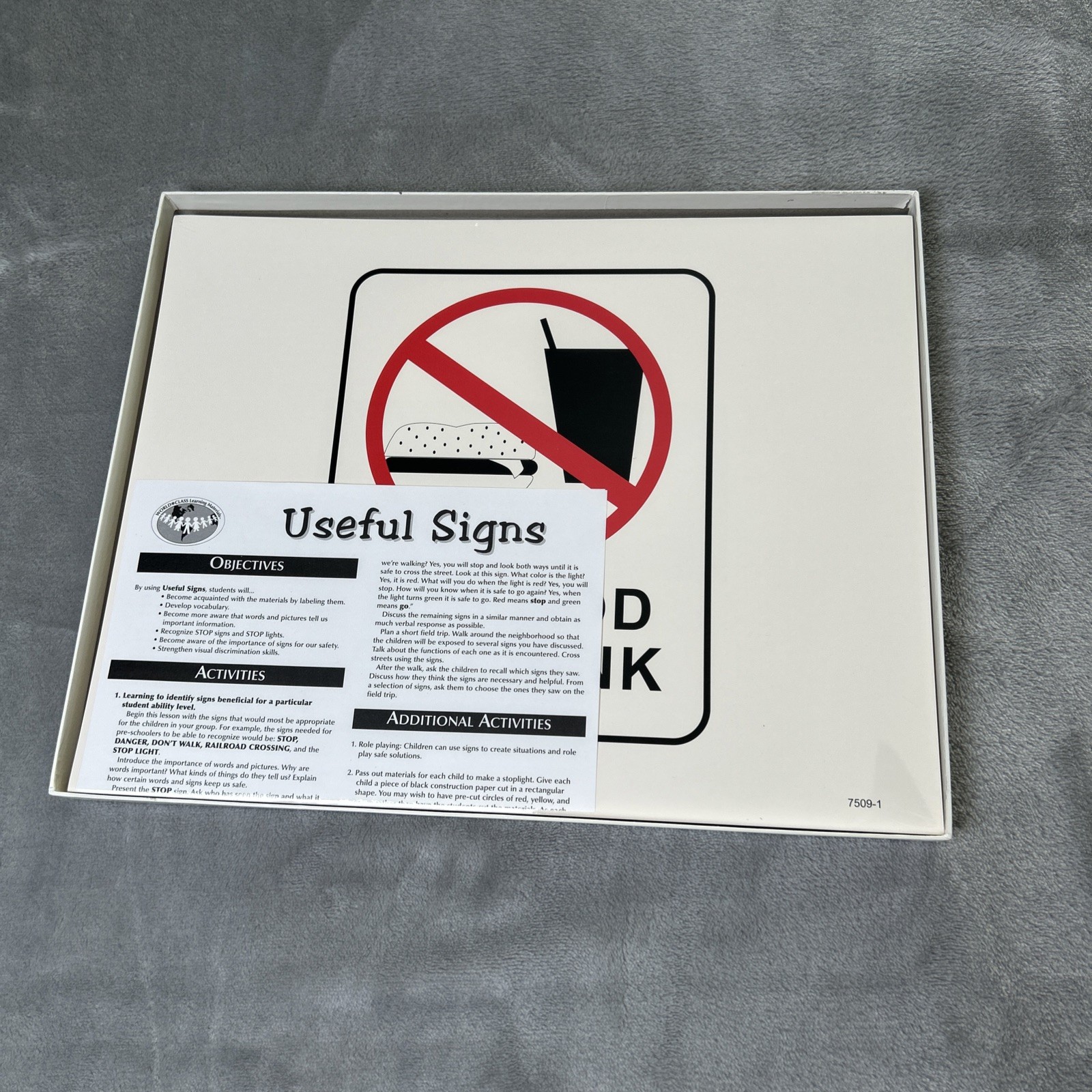 Useful Signs 32 signs age 4 and up Universal Symbols Media Materials New